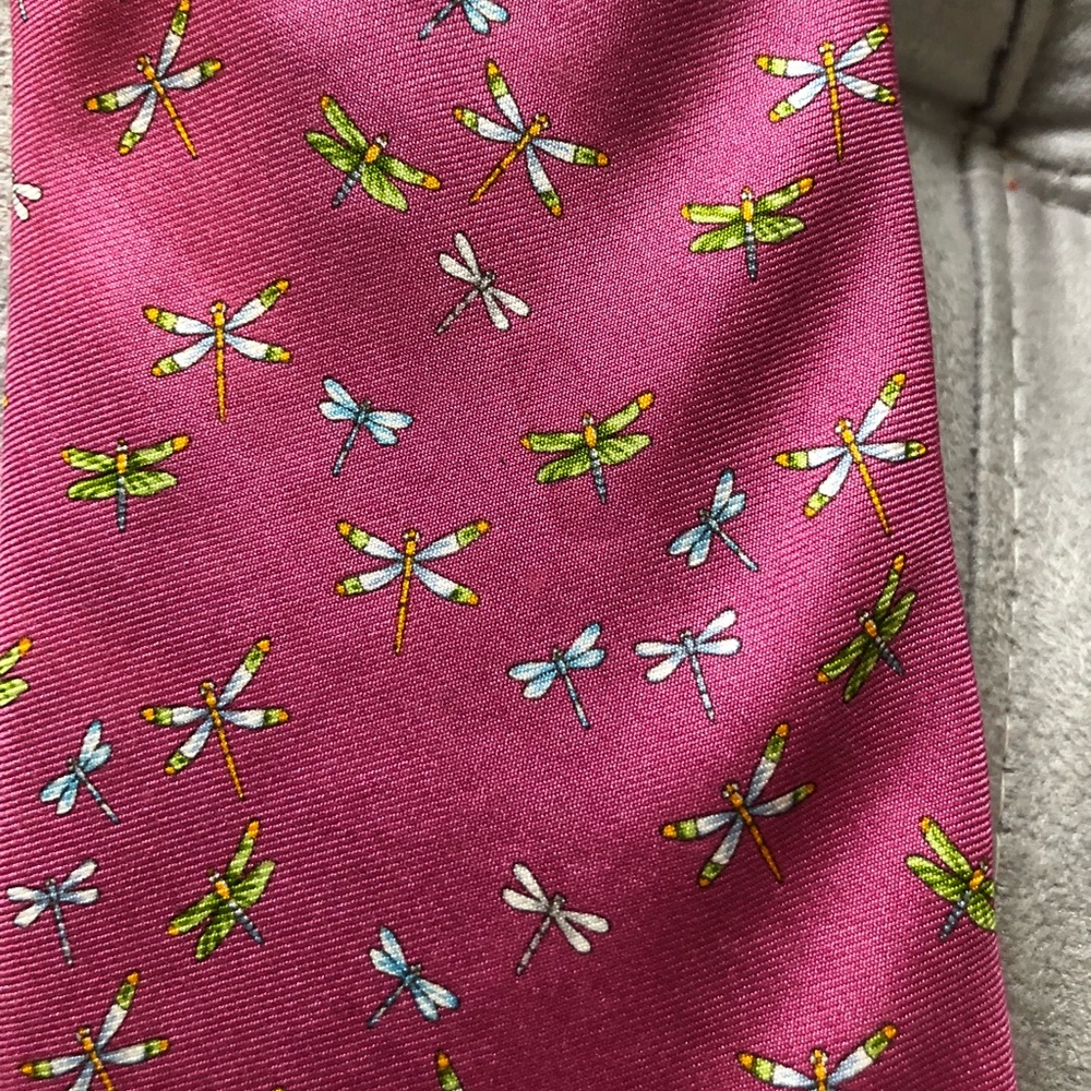 NWT Brooks Brothers Dragonfly Men’s Silk Tie